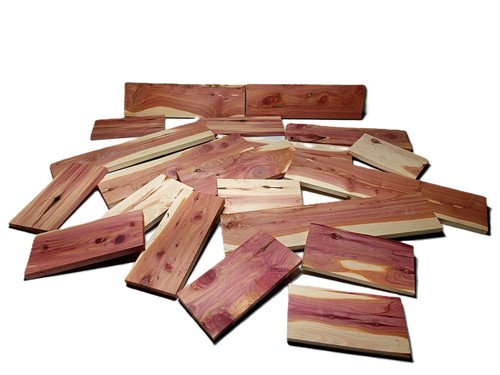 10lbs red cedar wood - red,