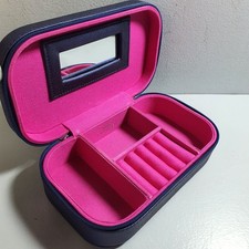 M&S Purple Pink Faux Leather