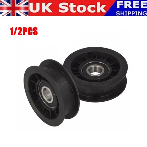 2pcs flat idler jockey - 1/2pcs, belt