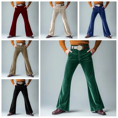 Men velvet flare - men, suit