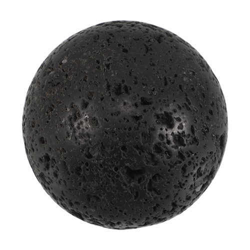 Volcanic rock polished sphere - rock,