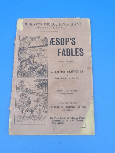 Aesop fables with - aesop's,