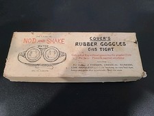 Vintage Rubber Goggles Fog