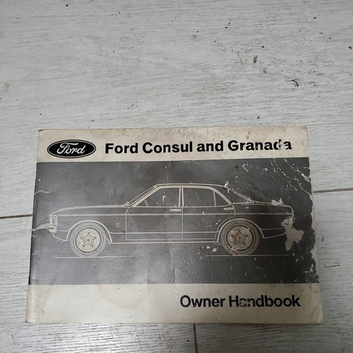 Ford consul granada owner - consul,