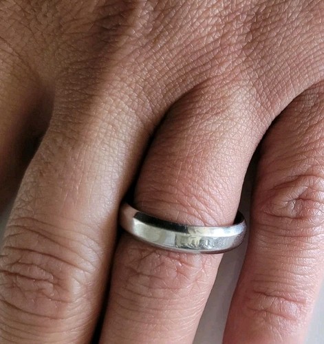 Platinum 950 wedding band - platinum,