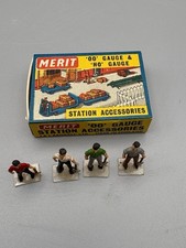 Vintage Merit 00/H0  Station Accessories Track Maintenance Gang 5077 Incomplete