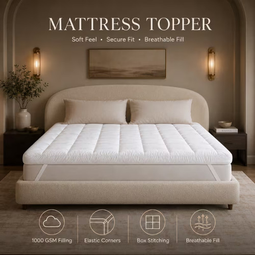 Extra thick mattress topper - mattress,