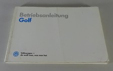 Operating Manual / Handbook VW