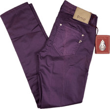NWT - Dondup - Stunning Italian Plum Coloured 'Newlong' Jeans  -Size 29