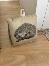 Animal doorstop, Hedgehog weighted door stop adorable