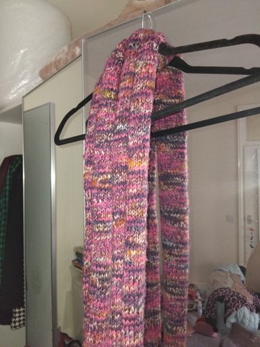 Women hand knitted - hand, pink/