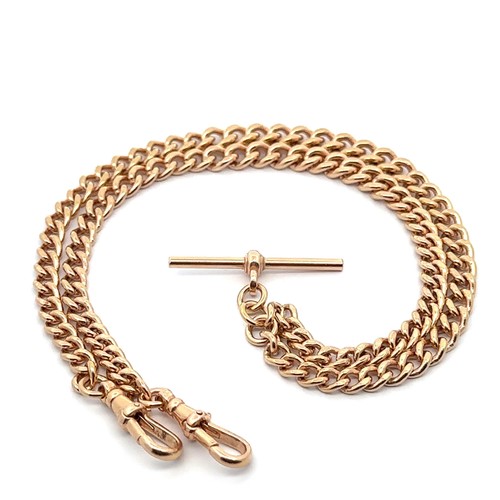 Vintage 9ct gold curb - 9ct, link