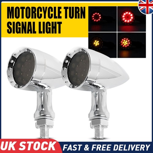 Motorcycle amber chrome front - motorcycle,