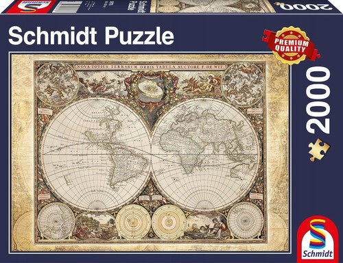 Schmidt 2000 piece world - schmidt, pq