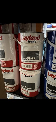 Litre tin high gloss leyland - litre,