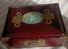 VINTAGE CHINESE WOODEN LACQUER