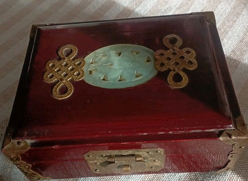 Vintage chinese wooden lacquer - vintage,