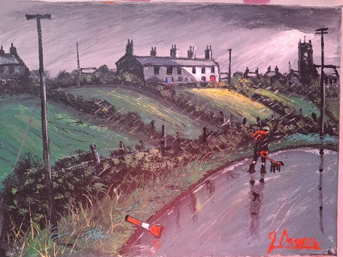 Original oil painting james - original,