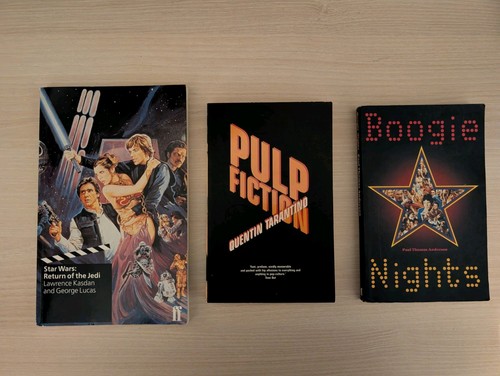 Movie script books star - script, x3