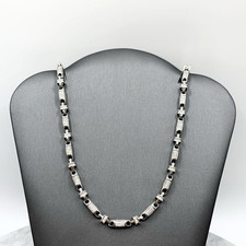Sterling silver 925 iced - silver, cz