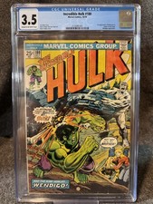 Incredible Hulk #180 CGC 3.5 (1974 Marvel) Wolverine Cameo - Free Combine Ship