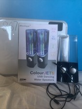 iBoutique Colour Jets USB Dancing Water Speakers – Very Good Condition