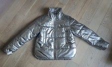 VANS  New Silver Quilted Coat