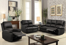 Reclining Luxury Leather Sofa