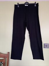 M&S Ladies Every Day  Trousers Size : 16 SHT In Navy 25 inch inside leg.