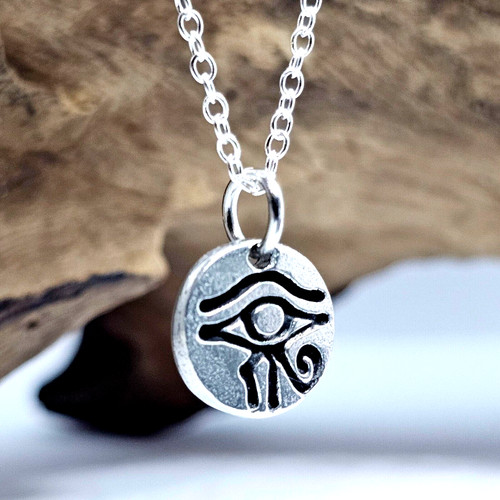 Eye horus pendant necklace - of,