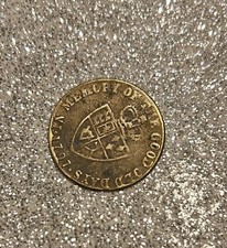 George III brass Guinea gaming