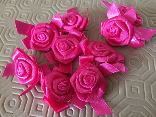 Large satin plain ribbon - satin,