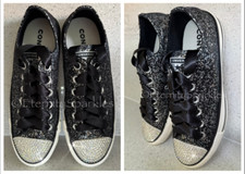 CUSTOMISED CONVERSE BLACK