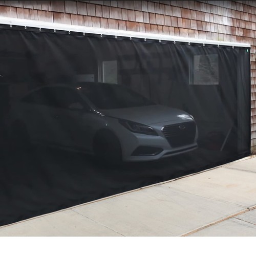 Sliding garage door screen - sliding,