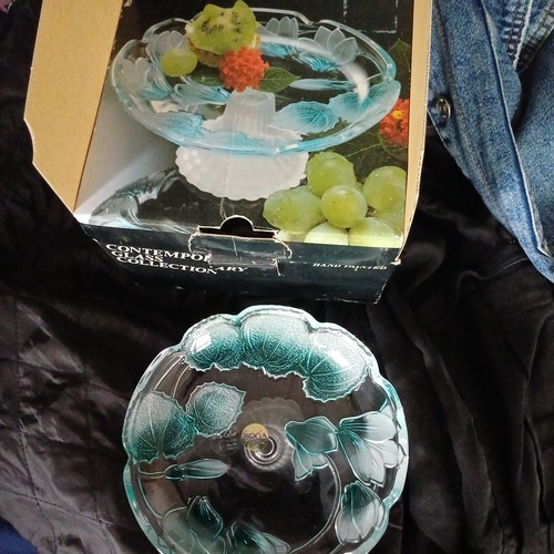 Soga japan pressed glass - soga, bowl