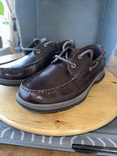 Mens Hotter Boat Shoes Brown