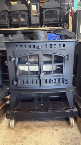 Hunter inglenook stove 10 - hunter, stove,