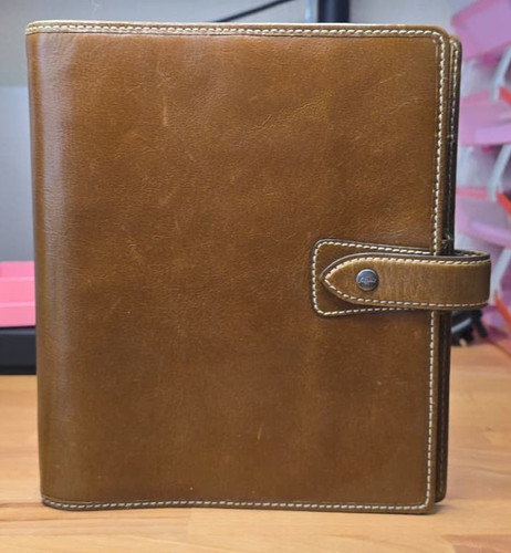 Filofax malden ochre brown - filofax,