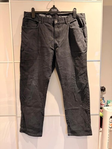 Men navy straight - straight, leg