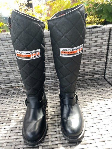 Harley davidson black leather - black,