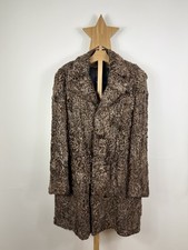 Fabrizio Corsi Astrakhan Karakul-Lamb Over Coat Men’s