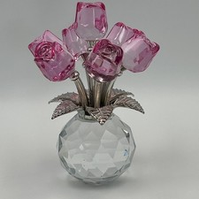 Handmade Crystal Glass Pink