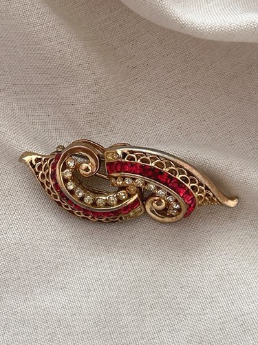 Glitter coro duette - gold, red