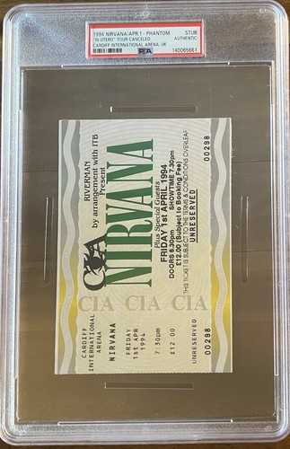 Nirvana very rare unused - rare,