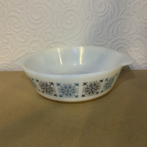 Vintage jaj pyrex blue chelsea - vintage,