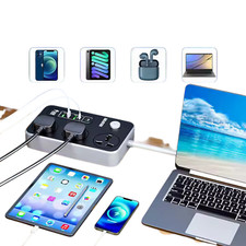 5-Port USB Travel Power Strip