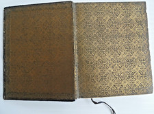 ANTIQUE 1906 LEATHER COVER