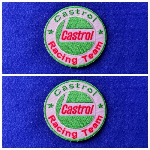 Castrol oil patch - patch, pair