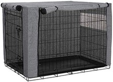 Dog Crate Cover for Dog Crates Medium Size, Windproof Pet Kennel Cover Provided
