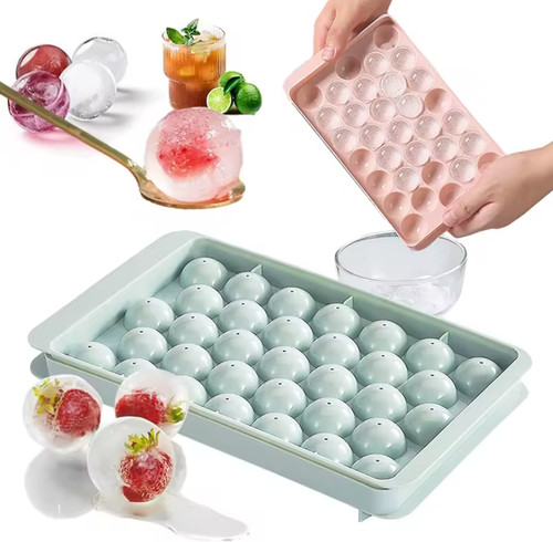 Ice cube tray with - ice,